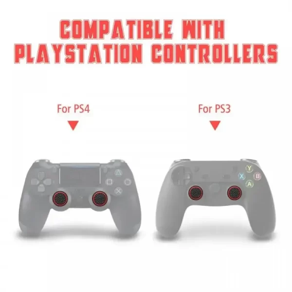 Pack 10 Xbox One Controller Non-slip Thumb Grips Joystick Cap Cover Multi-Color, for Sony PlayStation 3 4 5 PS3 PS4 PS5 Xbox 360 One Series X/S Wii U Controller, Personalized Silicone Soft ThumbStick Protection Accessories - Image 5