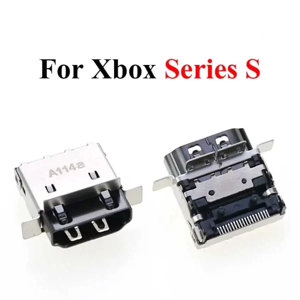 Original Xbox One Series Replacement HDMI 2.1 USB 3.2 Port Connector, for Microsoft Xbox One S/X Series X / S Video Game Consoles, New XSX XSS High Definition HD USB3.2 A B C D Female Plug Jack Interface Spare Parts Accessories - Image 3