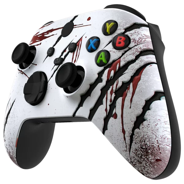 Amazing Xbox Series X S Controller Front Cover Shell Custom Top Faceplate Replacement, for Xbox Core X/S Wireless Controllers, Horror Game / Movie Theme Housing Covers Plates + Open Tool + Screws - Image 4